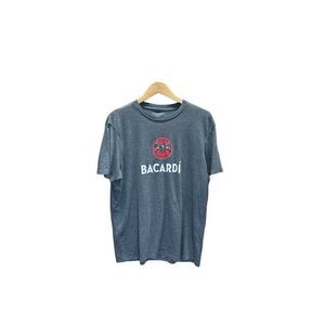 Bacardi Bat T-Shirt Grey Extra Large (XL)